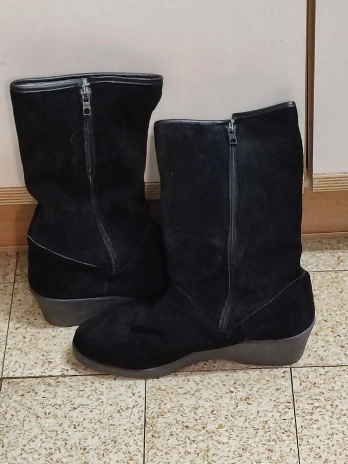 Bottes chaudes en cuir pointure 38