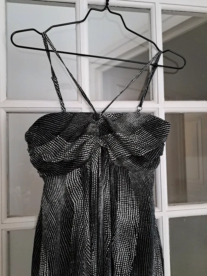 Robe camaïeu 36 noire et blanche - photo numéro 2