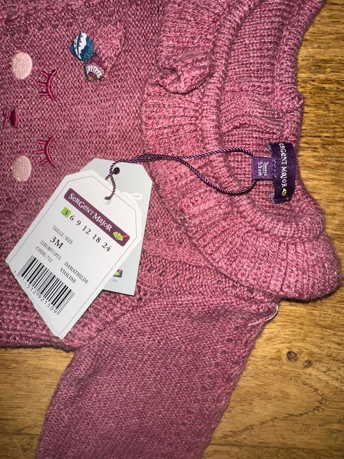 Pull bébé fille neuf sergent major - photo numéro 4