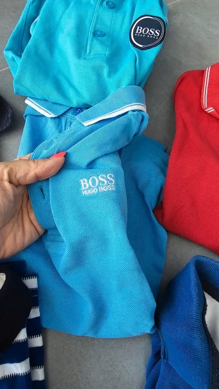 Lot polo boss authentiques - photo numéro 3