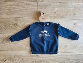 Pull petite fille rentrée scolaire TAO