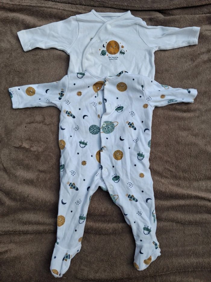 Lot de pyjamas léger 3 mois Tex