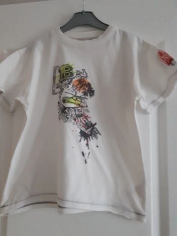 Tee-shirt manches courtes garçon 12ans