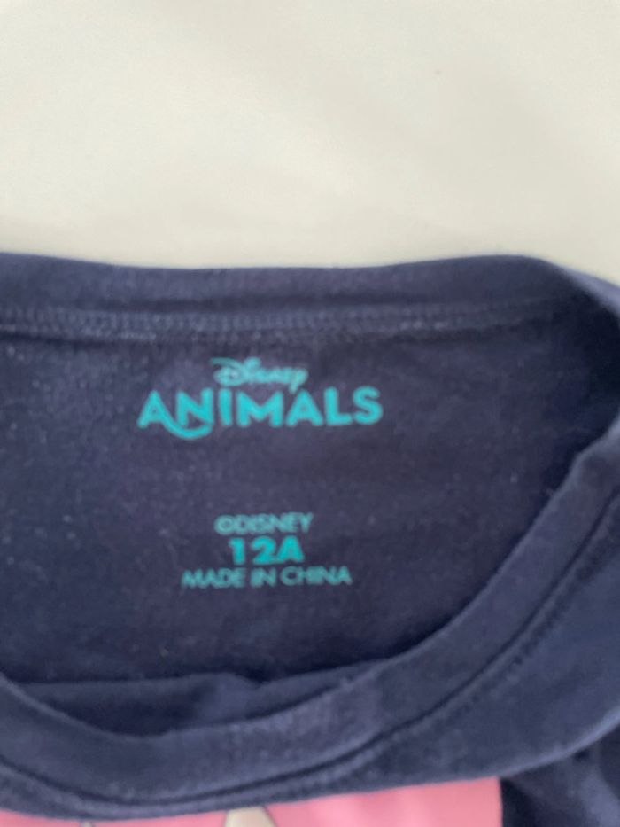 TEE shirt manche longue  taille 12 marque Disney animals Marie - photo numéro 3
