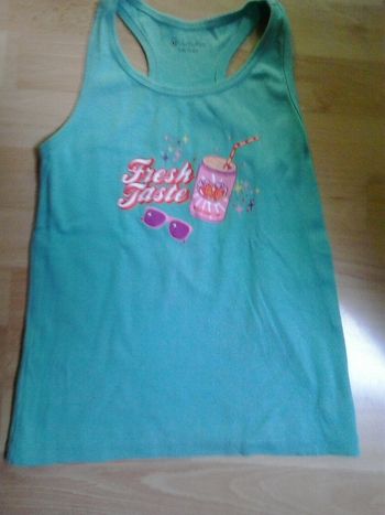 Débardeur turquoise