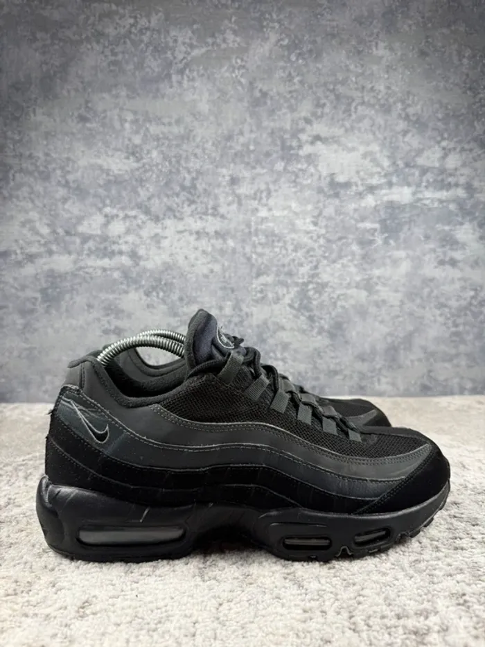 Nike Air Max 95 - Black Anthracite - Black & Grey - photo numéro 3