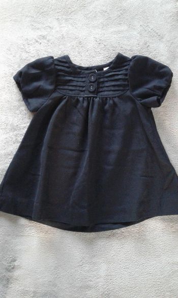 Robe automne hiver noire okaidi 4 ans