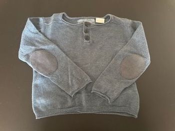 Pull laine Zara bleu