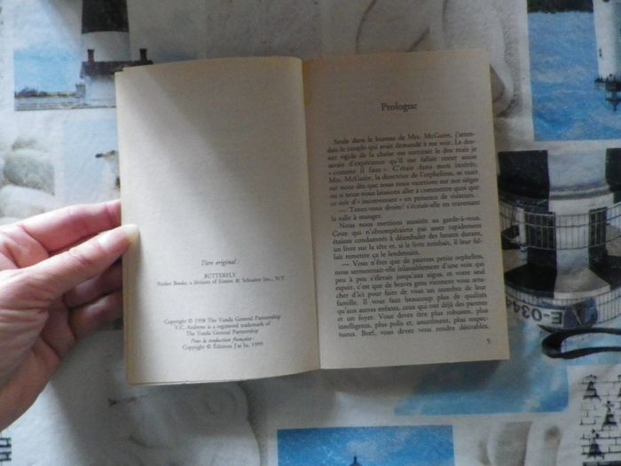 Janet T1 Les Orphelines de Virginia C. Andrews Ed. J'ai Lu - photo numéro 4