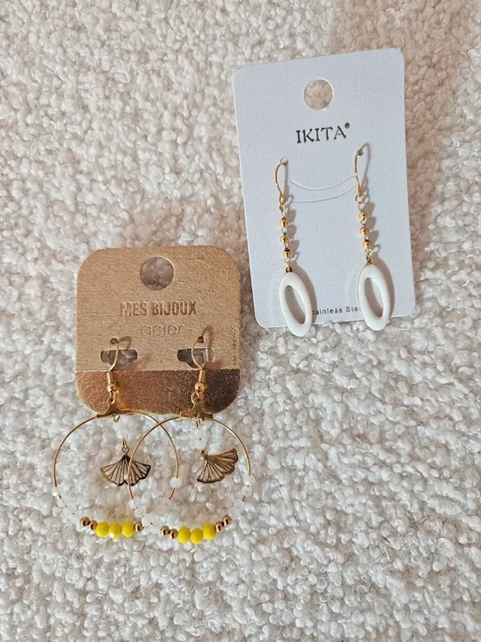 Boucles d’oreilles 🌼