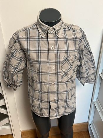 Chemise à carreaux palomino