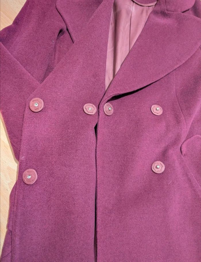Manteau Accord Janes violet - photo numéro 4