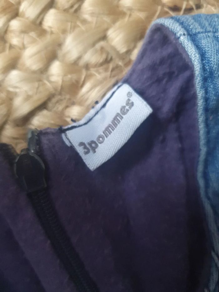 Robe en jeans 3 pommes 18 mois - photo numéro 4