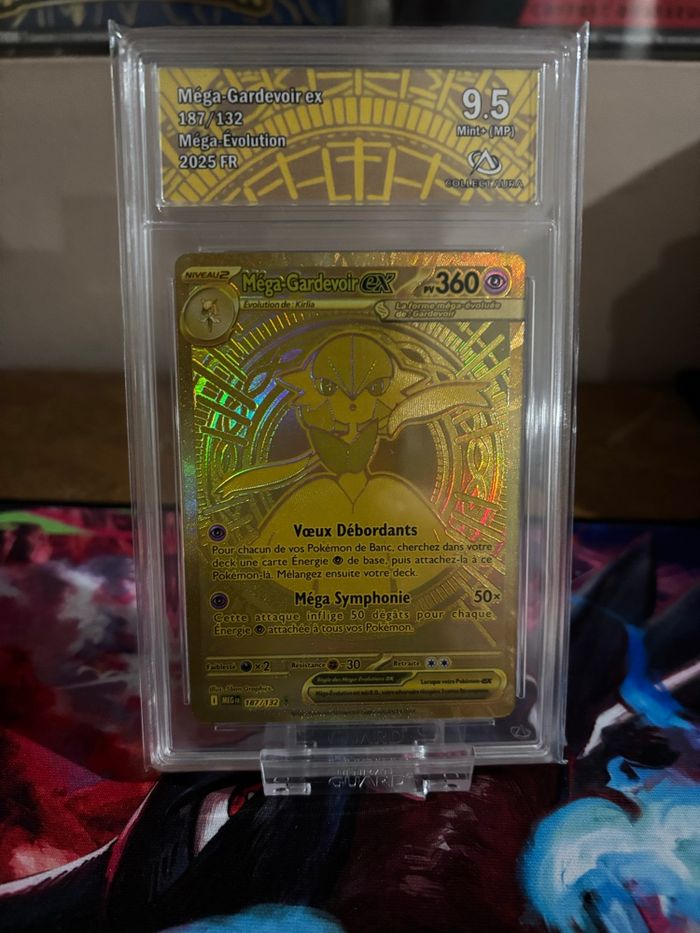 Méga Gardevoir Ex Gold  187/132 MUR CA 9.5