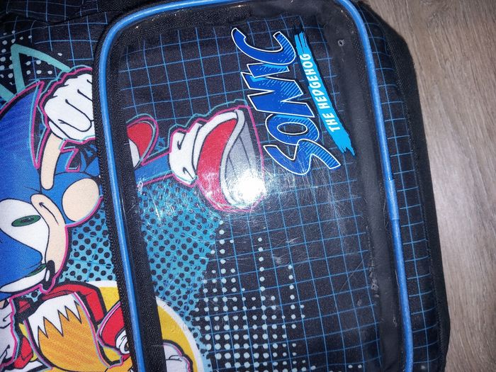 Sac à dos  ecole primaire sonic - photo numéro 4