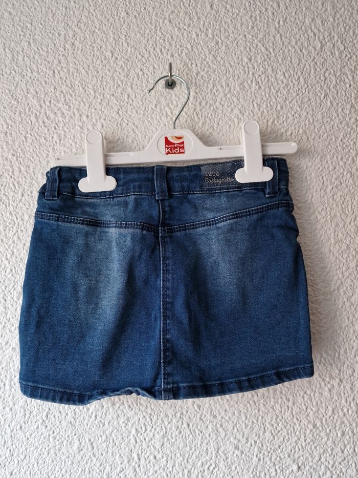 jupe en jeans lulu castagnette - photo numéro 2