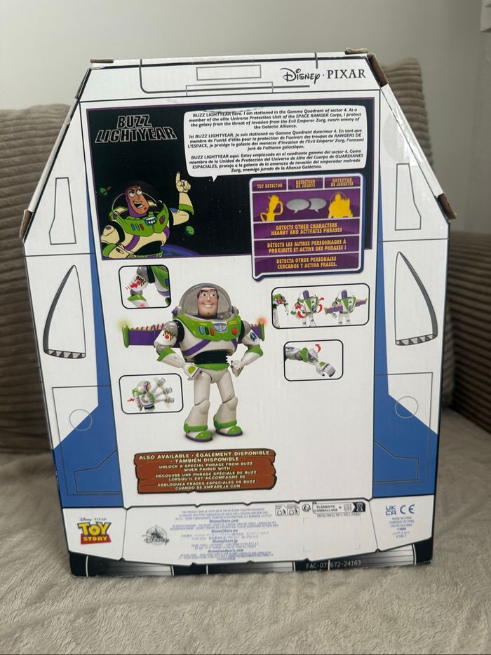 Jouet Buzz L’Éclair – Figurine Parlante 15 Phrases & Sons – Disney Pixar Toy Story - photo numéro 3