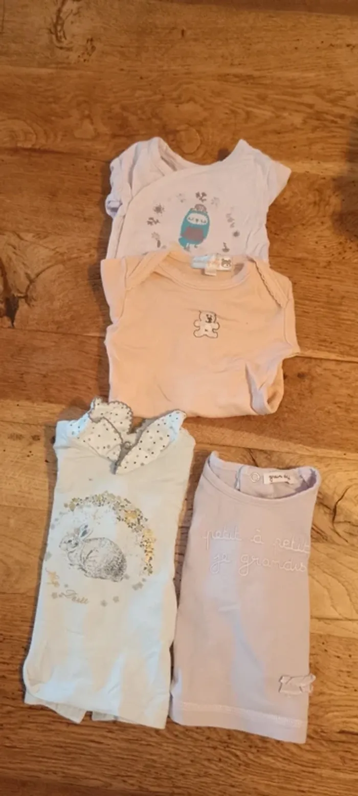 Lot vêtements fille 3 mois - photo numéro 3