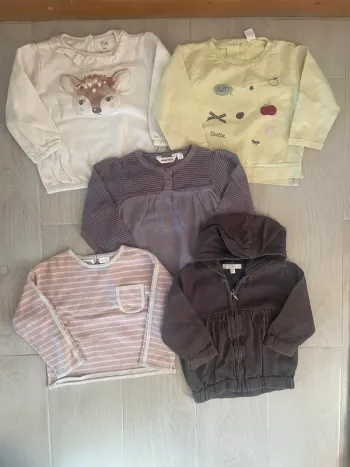 Pulls gilet 18mois