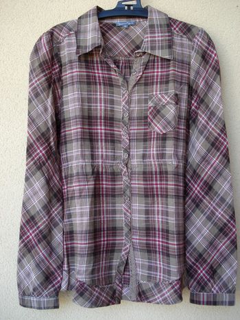 Chemise à carreaux Grain de Malice - Taille 38