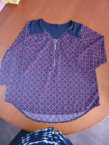 Blouse Bréal manches 3/4 T.46