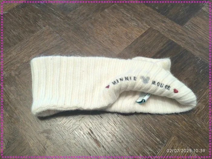Snood/Bandeau blanc écru