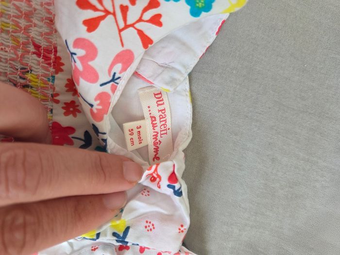 Lot vêtements été bébé fille 3 mois - photo numéro 6