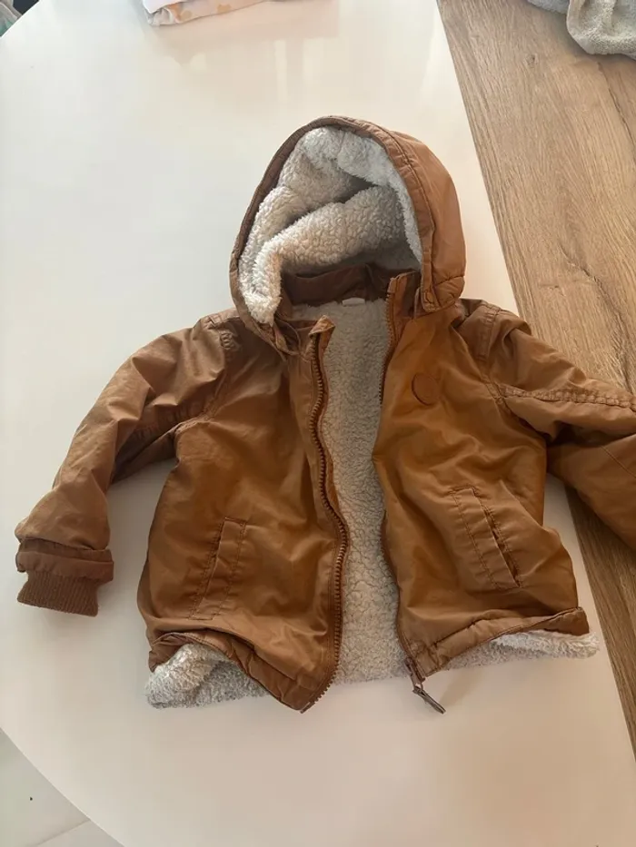 Blouson marron