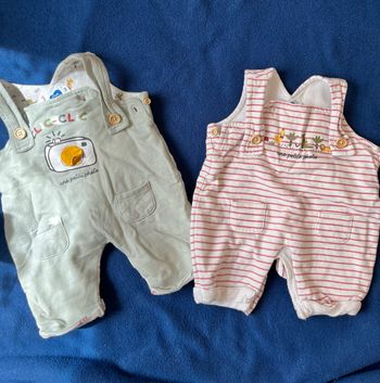 Lot vêtement 1 mois