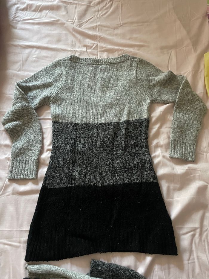 Robe pull + tour de cou et/ou ceinture - photo numéro 7