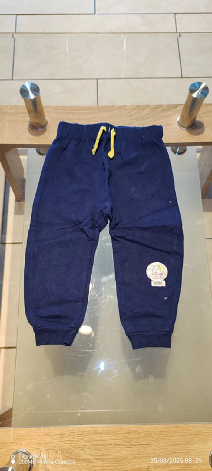 Pantalon bleu Dumbo 9-12 mois
