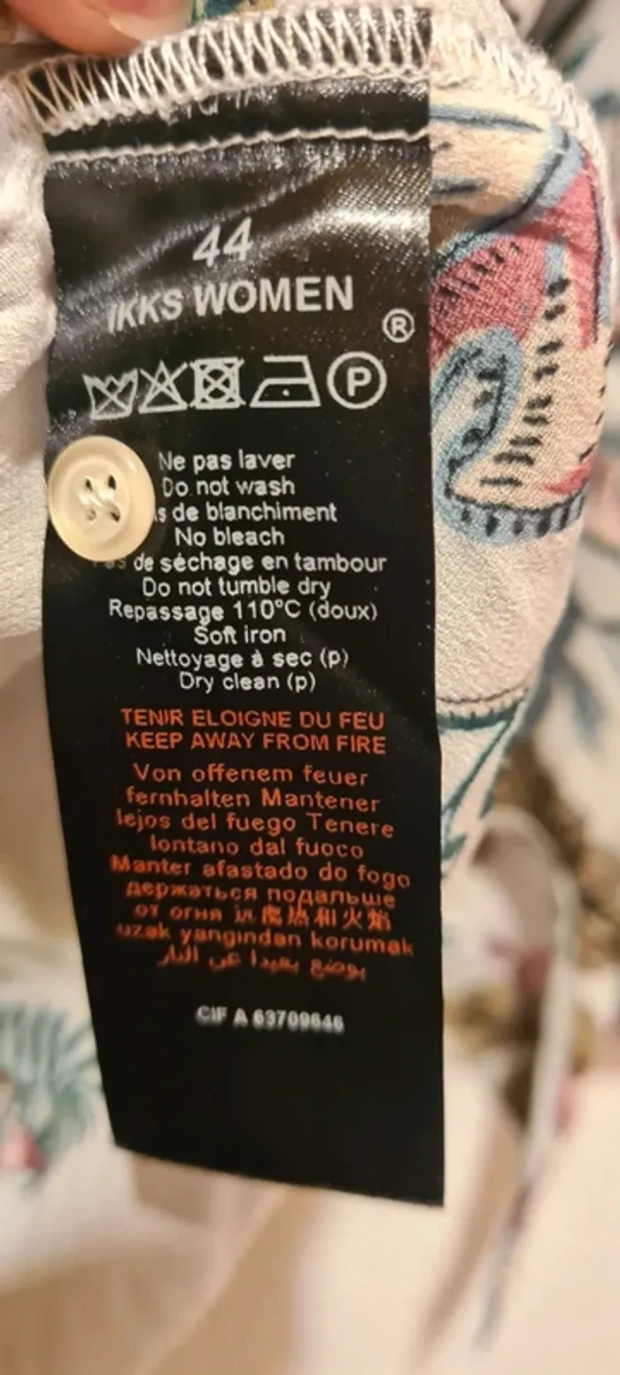 Chemise à motifs fleurs IKKS - photo numéro 5