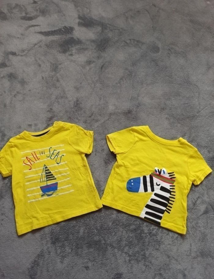 Lot de 2 tee shirt 12 mois