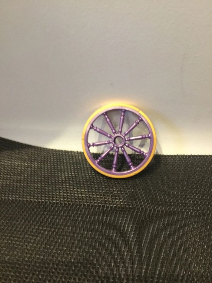 Playmobil roue caleche 6856 violet pièces détachées