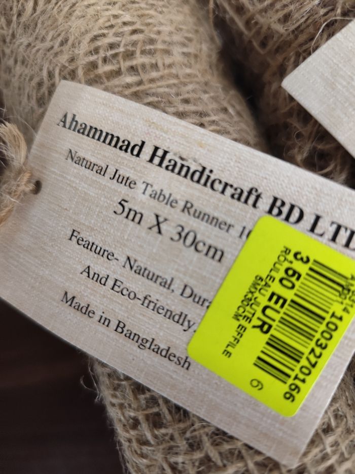 Lot toile de.jute - photo numéro 2