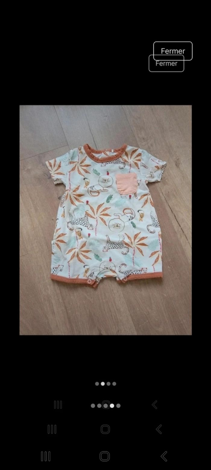 Barboteuse + body - photo numéro 4