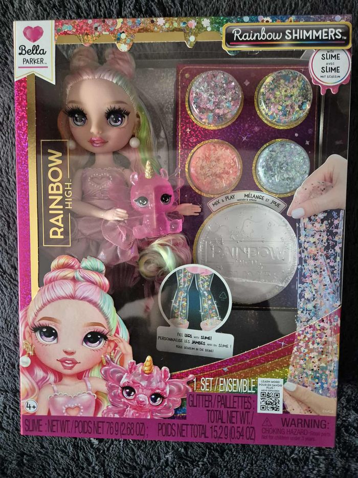 Rainbow High - Shimmers Poupée Bella Parker