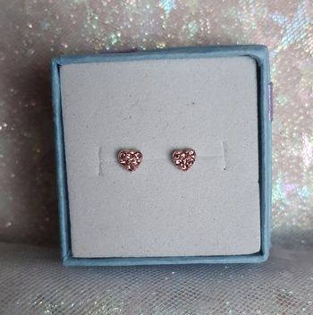 Boucles d'oreilles coeur