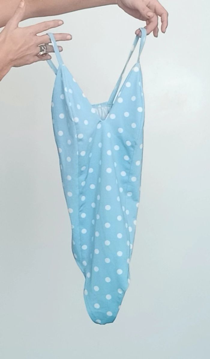 Body pinup à pois taille 34/36 - photo numéro 6