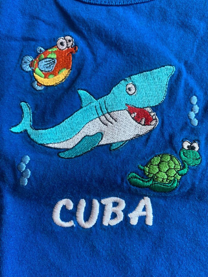 Teeshirt bleu - photo numéro 2