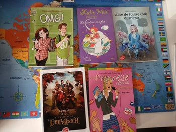 Lot de 5  livres