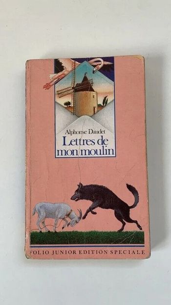 Livre Lettres de mon moulin Folio Junior Alphonse Daudet