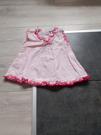 Robe rose très légére, Hema, taille 18 mois