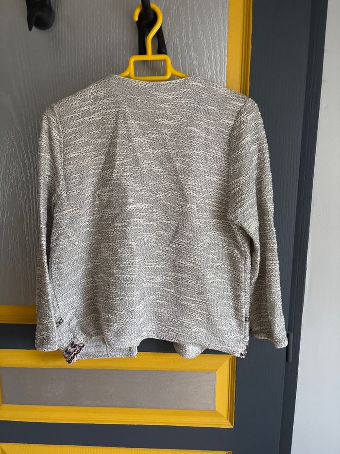 Veste camaïeu grisée - photo numéro 3