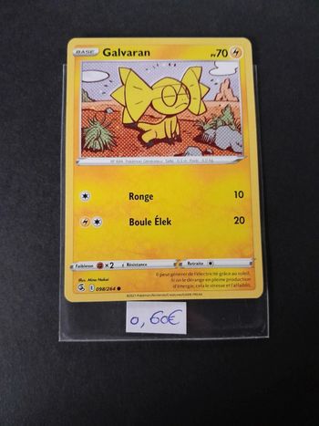 Carte Pokémon Galvaran 98/264