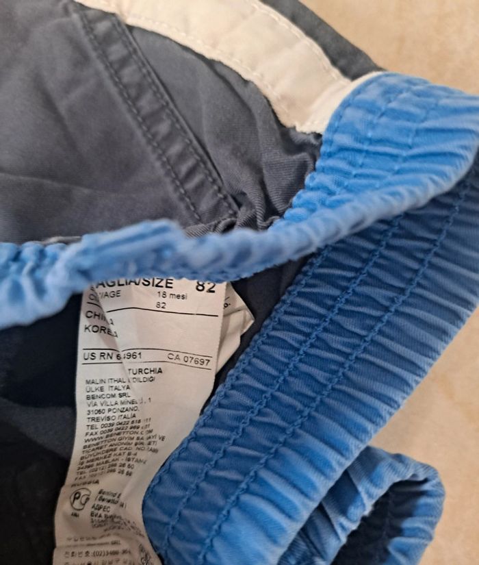 Short taille élastique 18 mois 👦 Beneton en TBE - photo numéro 4