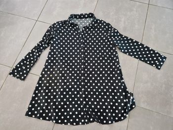 Robe à pois femme
