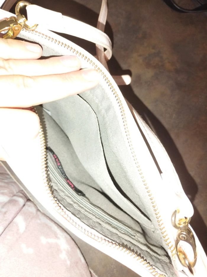 Pochette simili cuir rose - photo numéro 2