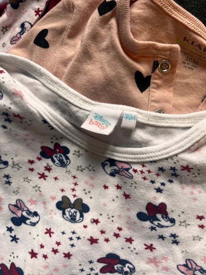 Lot de body fille 3 ans - photo numéro 5