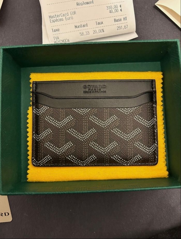 Porte carte Goyard insert noir - photo numéro 4
